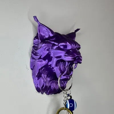 Móc Treo Chìa Khóa/Trang Trí Tường Hình Mèo Maine Coon