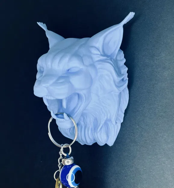 Móc Treo Chìa Khóa/Trang Trí Tường Hình Mèo Maine Coon - Image 3