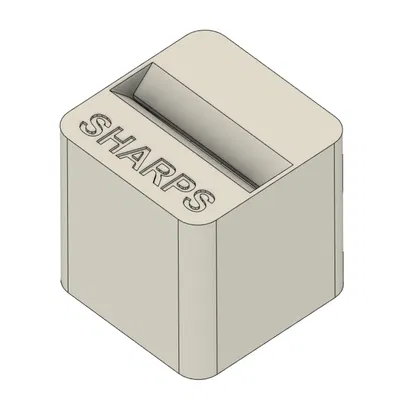 Hộp Đựng Dao Lam Kín Đơn Giản