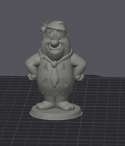 Mô Hình 3D Fred Feuerstein - Trái Tim Của Bedrock - Image 2