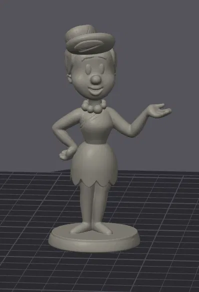 Mô Hình 3D Wilma Feuerstein - Image 2