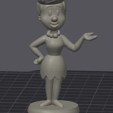 Mô Hình 3D Wilma Feuerstein