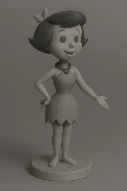 Betty Geröllheimer - Mô Hình 3D Độc Đáo - Image 1