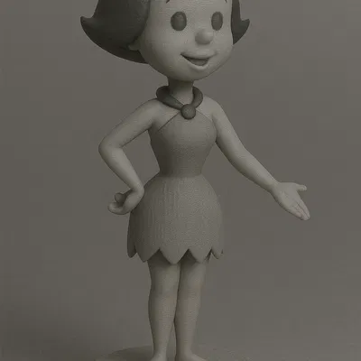 Betty Geröllheimer - Mô Hình 3D Độc Đáo