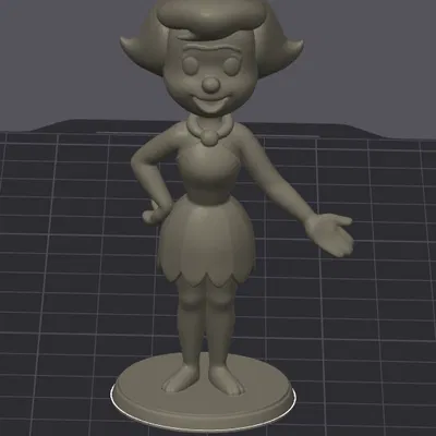 Betty Geröllheimer - Mô Hình 3D Độc Đáo