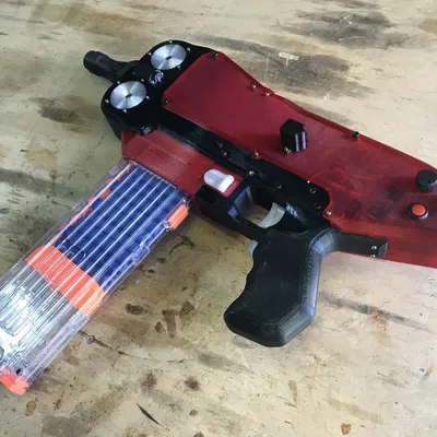 Súng Nerf Điện Tử Tự Chế