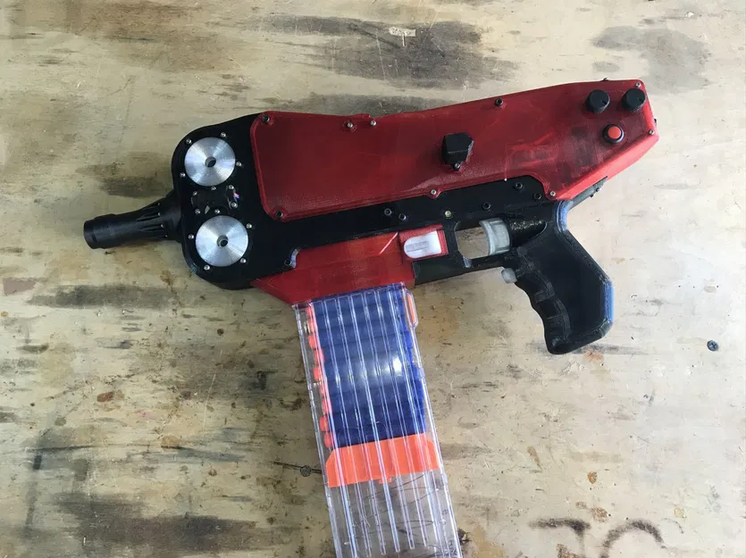 Súng Nerf Điện Tử Tự Chế - Image 2