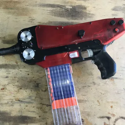 Súng Nerf Điện Tử Tự Chế