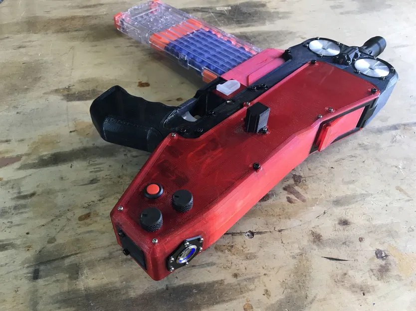 Súng Nerf Điện Tử Tự Chế - Image 3