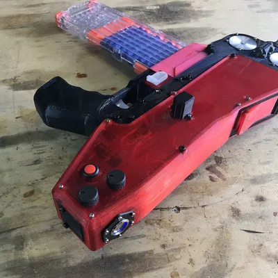 Súng Nerf Điện Tử Tự Chế