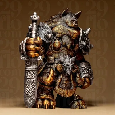 [2/4] Mô hình Chiến binh - WOLF