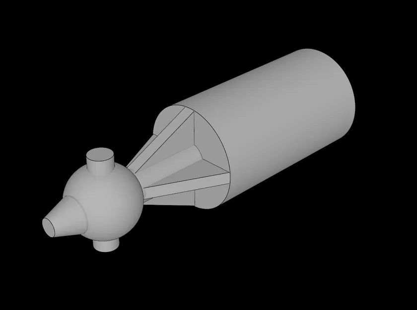 Trục Bánh Xe Technic Lego Tương Thích (32494.dat) - Image 1