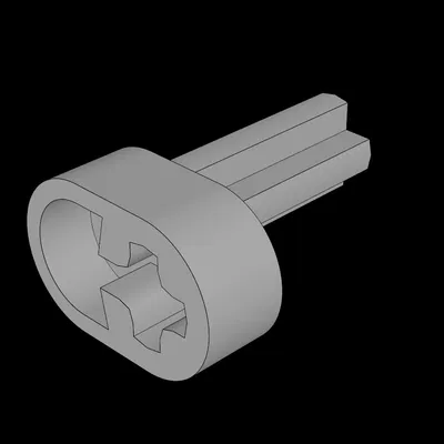 Trục khuỷu động cơ Technic Lego Compatible (2853.dat)