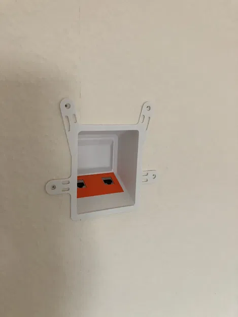 Giá đỡ tường thạch cao Unifi AP AC-Pro giấu dây - Image 2