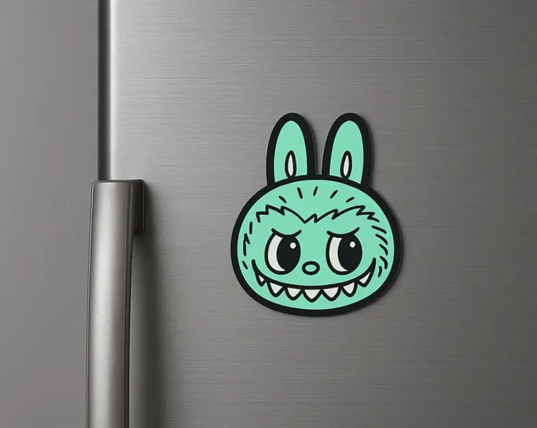 Nam Châm Tủ Lạnh Hình Labubu - Image 1