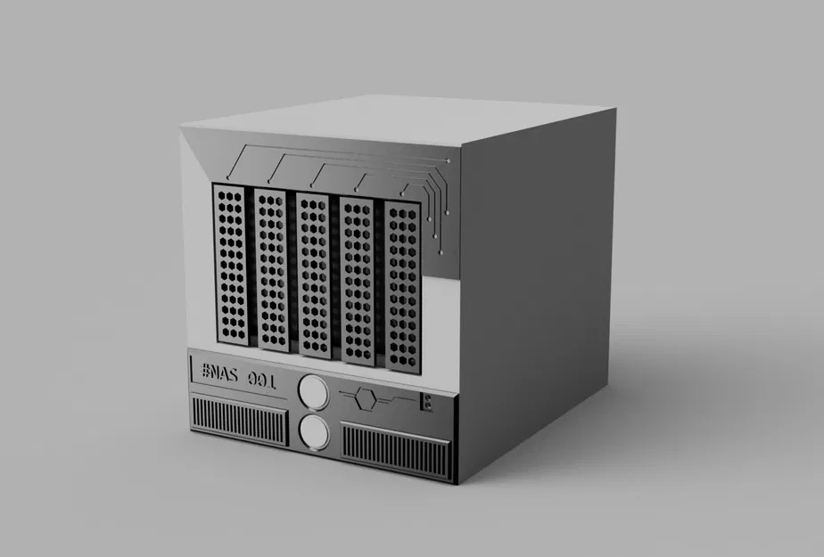 Vỏ Lưu Trữ NAS Tùy Chỉnh Cho Mini-ITX - Image 1