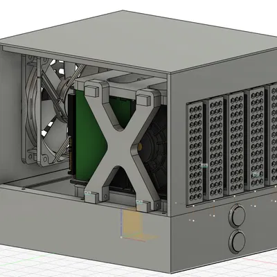 Vỏ Lưu Trữ NAS Tùy Chỉnh Cho Mini-ITX