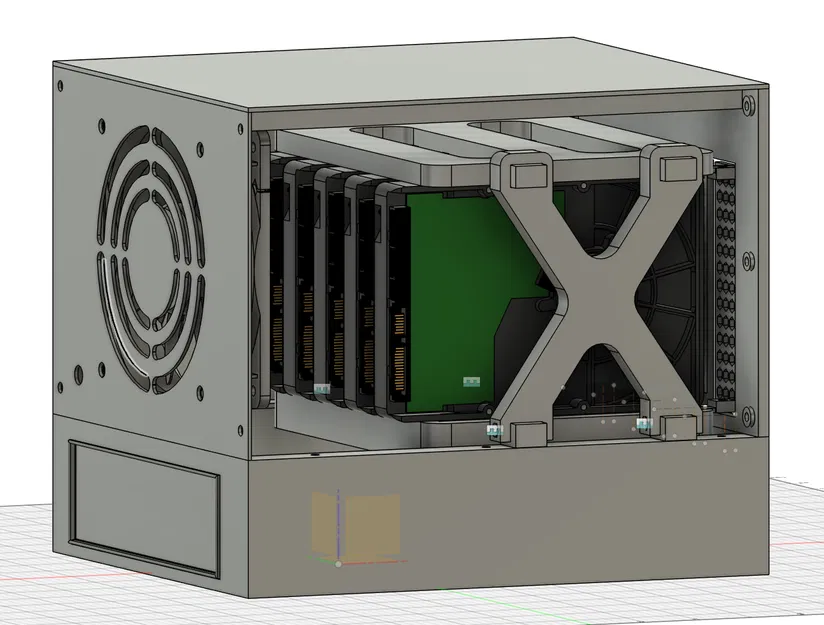 Vỏ Lưu Trữ NAS Tùy Chỉnh Cho Mini-ITX - Image 3