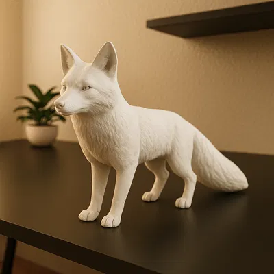 Tượng Cáo 3D Thực Tế – Đồ Trang Trí Nhà Cửa Thanh Lịch