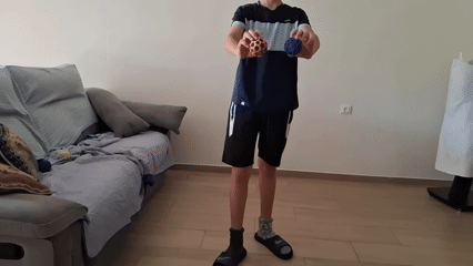 Mô hình 3D quả bóng trăng có thể bật nảy - Image 4