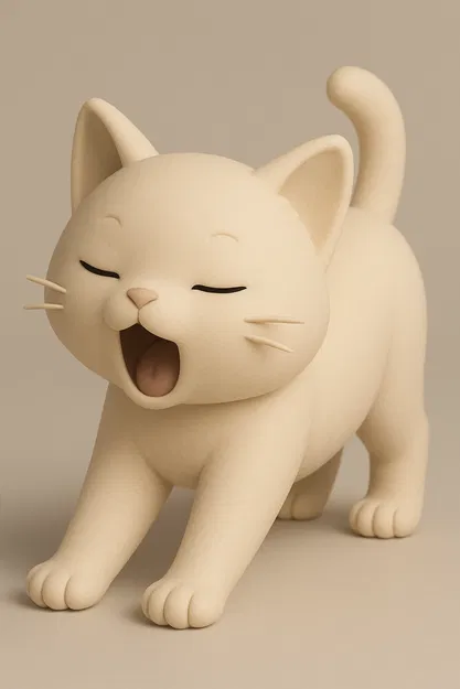 Mô hình 3D Con mèo - Image 1