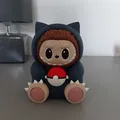 Mô Hình Labubu x Snorlax In Đa Màu STL - Thumbnail 1