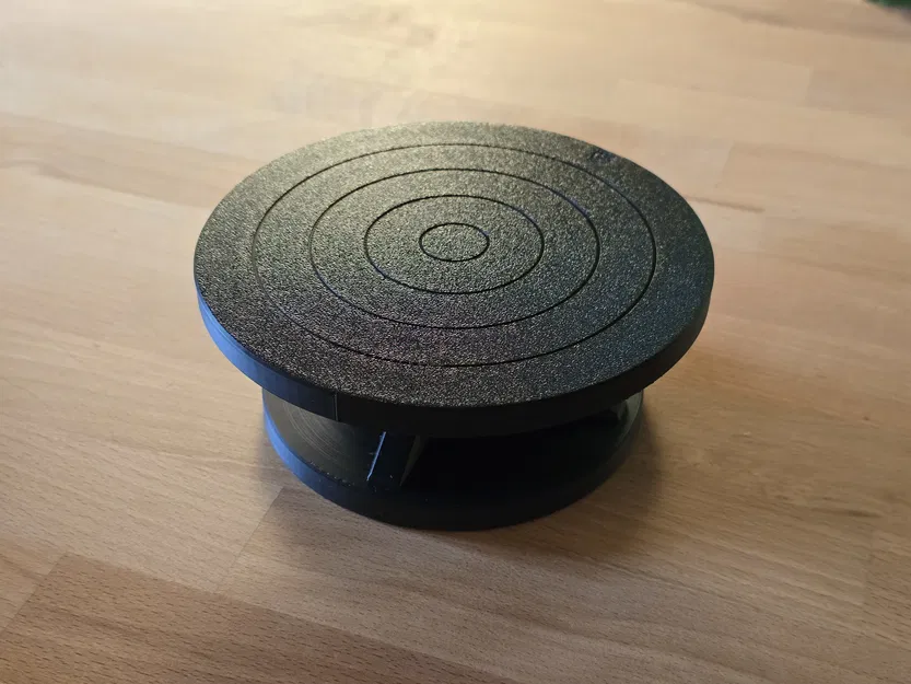 Bánh Xe Gốm Mini - Bàn Xoay In 3D với Vòng Bi 608 - Image 1