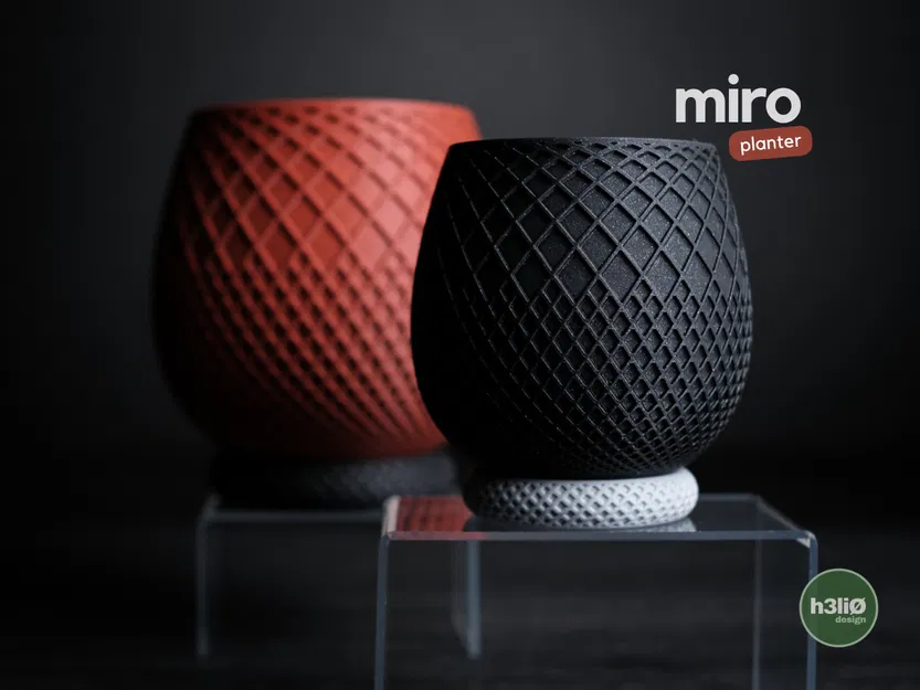 Chậu Cây Miro · Planter Tối Giản Hiện Đại - Image 1