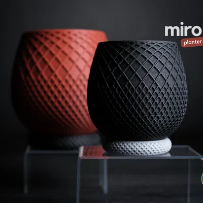 Chậu Cây Miro · Planter Tối Giản Hiện Đại