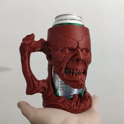 Chai Đựng Bia / Cốc Bia Hình Zombie Độc Đáo