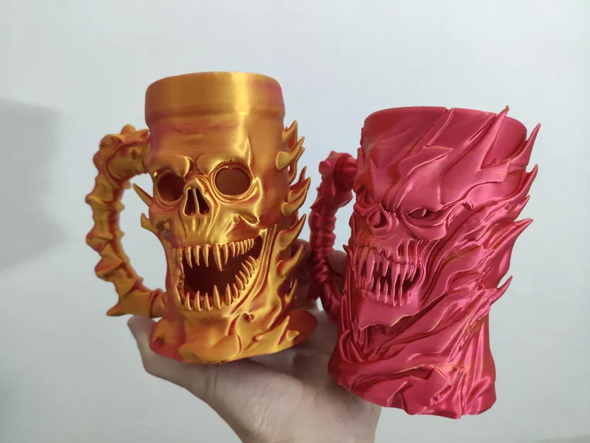 Giá đỡ lon/Ly bia Quỷ Lửa (hai mẫu) - Image 1