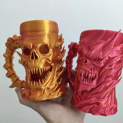 Giá đỡ lon/Ly bia Quỷ Lửa (hai mẫu)