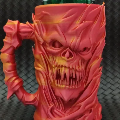 Giá đỡ lon/Ly bia Quỷ Lửa (hai mẫu)