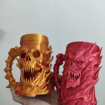 Giá đỡ lon/Ly bia Quỷ Lửa (hai mẫu)