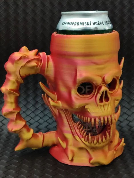 Giá đỡ lon/Ly bia Quỷ Lửa (hai mẫu) - Image 4