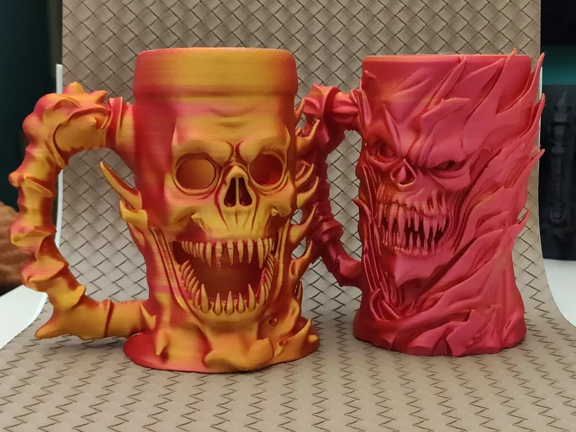 Giá đỡ lon/Ly bia Quỷ Lửa (hai mẫu) - Image 10
