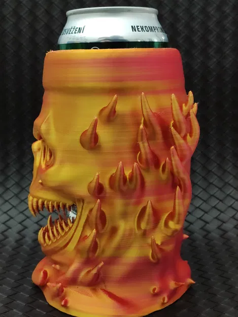 Giá đỡ lon/Ly bia Quỷ Lửa (hai mẫu) - Image 12