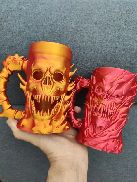 Giá đỡ lon/Ly bia Quỷ Lửa (hai mẫu) - Image 13