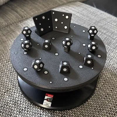 Vạch Dấu 3D Cho Quét 3D (Lỗ Nam Châm In Sẵn)