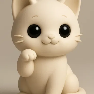 Mô hình 3D Con mèo