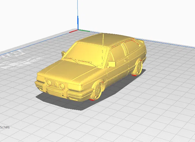 Mô hình xe VW Gol GTS Quadrado - Image 2