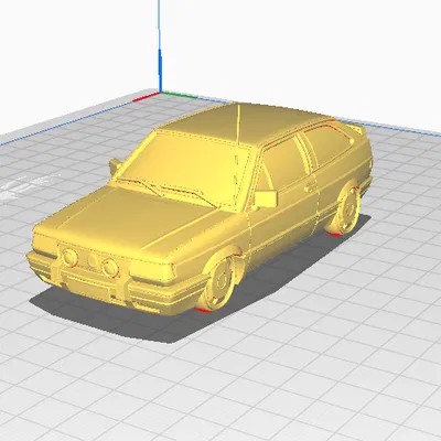 Mô hình xe VW Gol GTS Quadrado