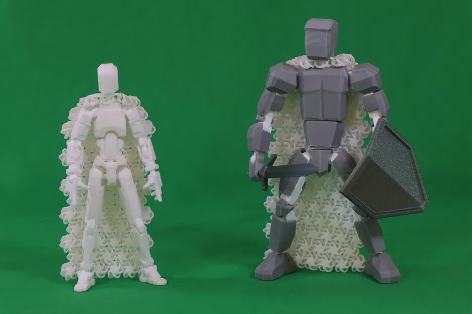 Áo choàng cho mô hình MODULYR / Dummy 13 - Vải NASA - Image 1