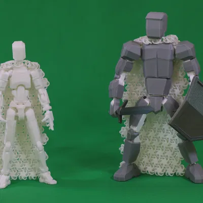 Áo choàng cho mô hình MODULYR / Dummy 13 - Vải NASA