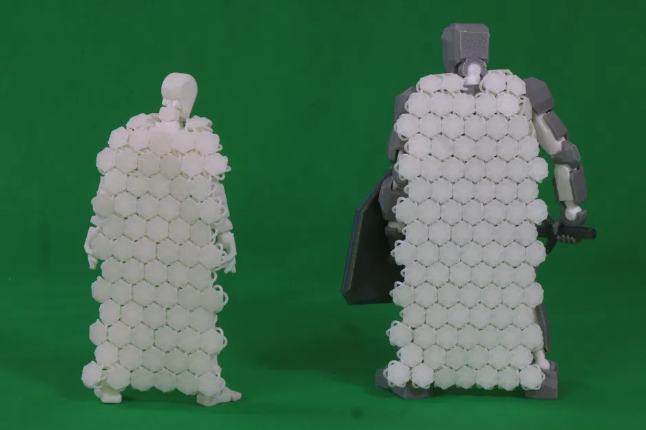 Áo choàng cho mô hình MODULYR / Dummy 13 - Vải NASA - Image 2