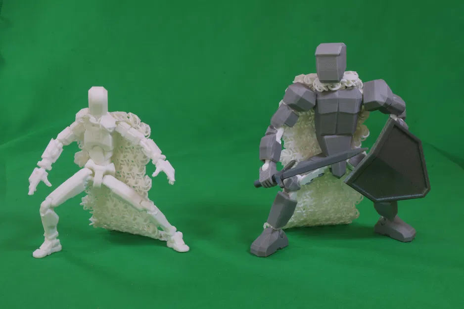 Áo choàng cho mô hình MODULYR / Dummy 13 - Vải NASA - Image 3