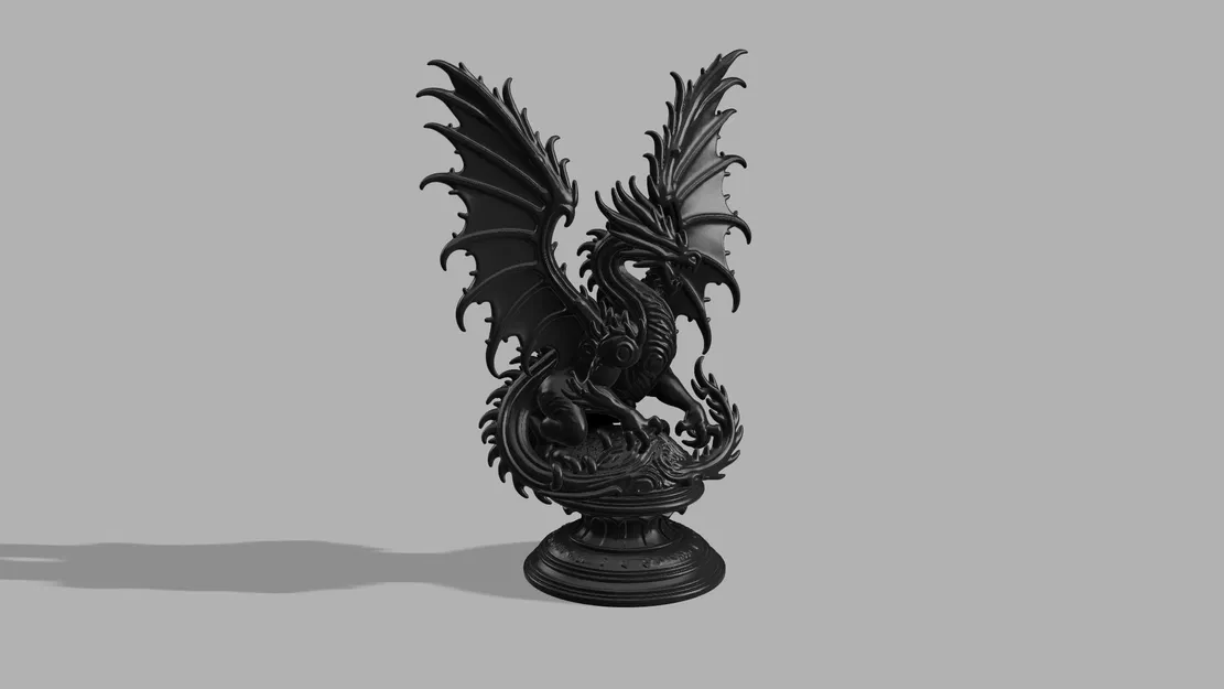 Rồng Hộ Vệ Phong Cách Baroque - Image 2