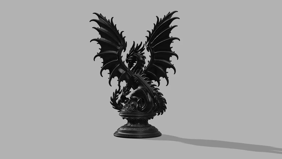 Rồng Hộ Vệ Phong Cách Baroque - Image 3