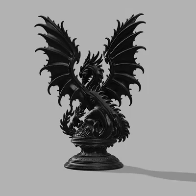 Rồng Hộ Vệ Phong Cách Baroque