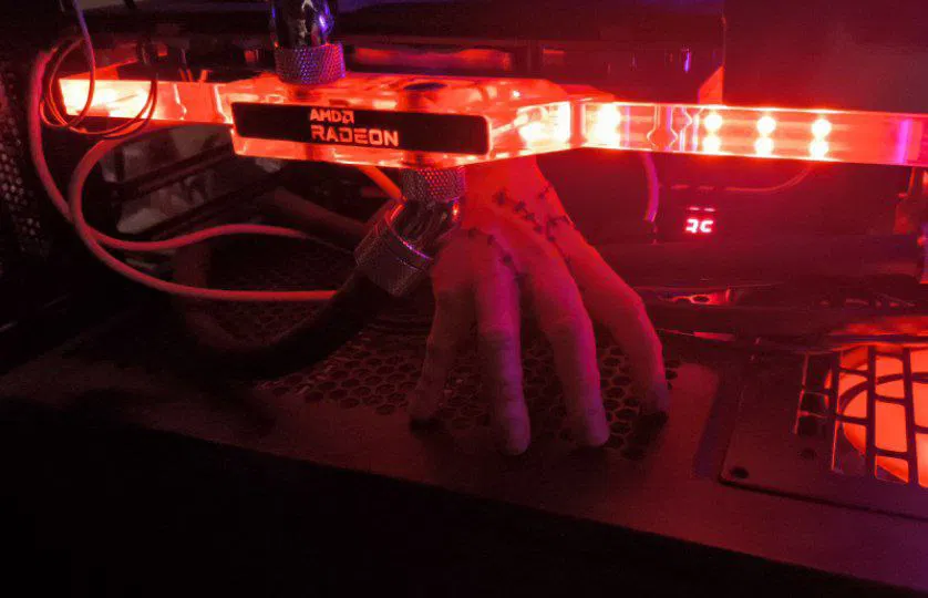 Thing Gia Đình Addams / Chống Card Đồ Hoạ - Image 2